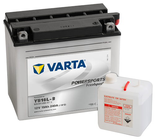 Мото аккумулятор VARTA Powersports Freshpack (519 011 019)