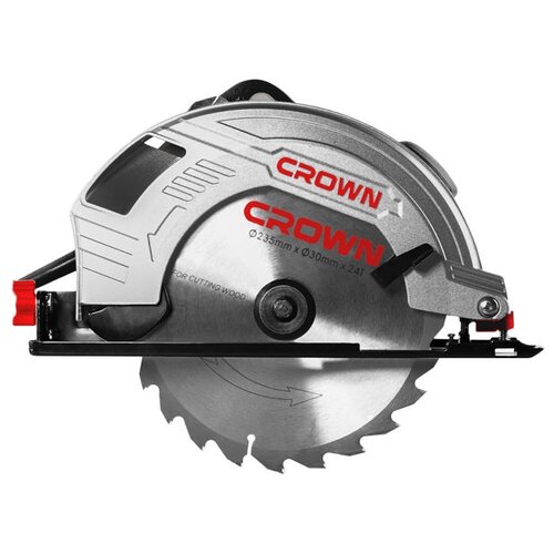 Дисковая пила  CROWN CT15210-235, 2000 Вт, серый