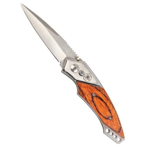 фото Складной автоматический нож pirat, длина клинка 8,9 см