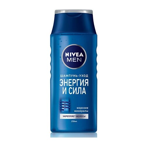 NIVEA шампунь Men Энергия и сила с морскими минералами, 250 мл