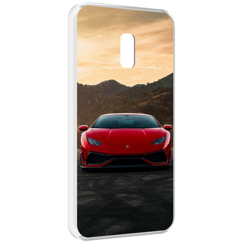 Чехол MyPads lamborghini ламборгини 1 мужской для Meizu 15 задняя-панель-накладка-бампер