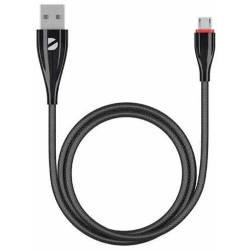 Кабель Deppa Ceramic microUSB - USB черный, 1м, 72285 кабель для сотового телефона interstep microusb usb a usb 2 0 черный 1м