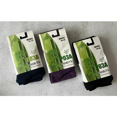 Колготки РОЗА, размер 116-128, зеленый