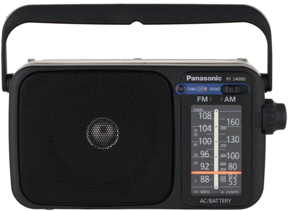 Радиоприемник Panasonic RF-2400DEE-K черный