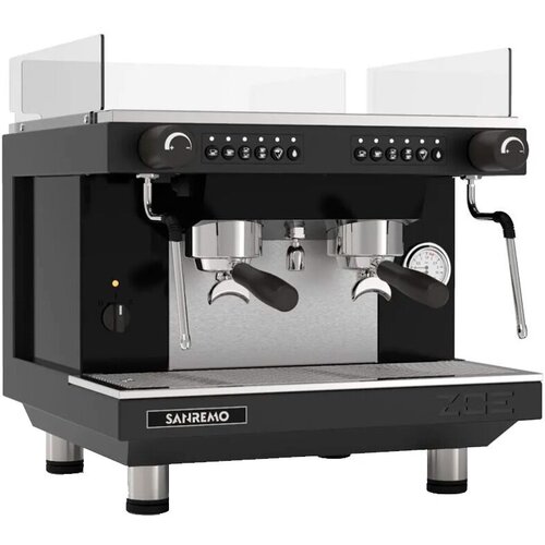 Рожковая кофемашина Sanremo Zoe Kompact SED 2 GR черная 36456000₽