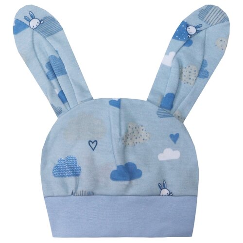 фото Шапка kotmarkot размер 40, голубой