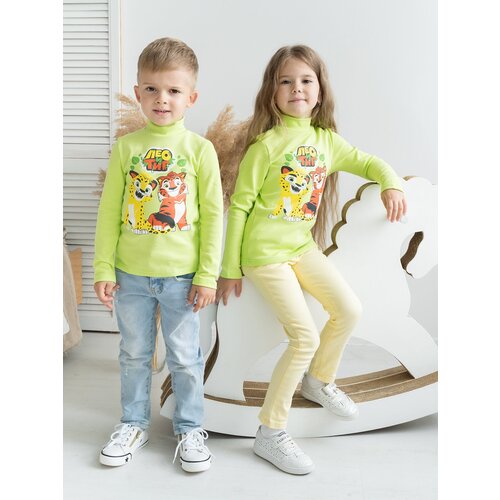 фото Лт645п водолазка утенок размер 52( рост 86) салат_лео_и_тиг_2