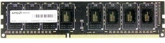 Оперативная память Amd DDR3L 8Gb 1600MHz pc-12800 (R538G1601U2SL-UO) оем