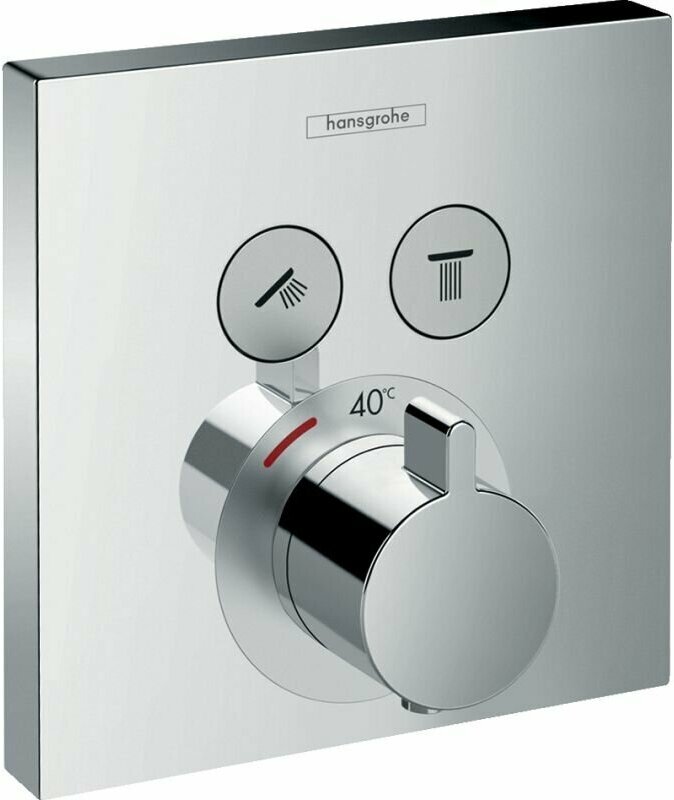 Смеситель для ванны Hansgrohe Select 15763000 (внешняя монтажная часть)