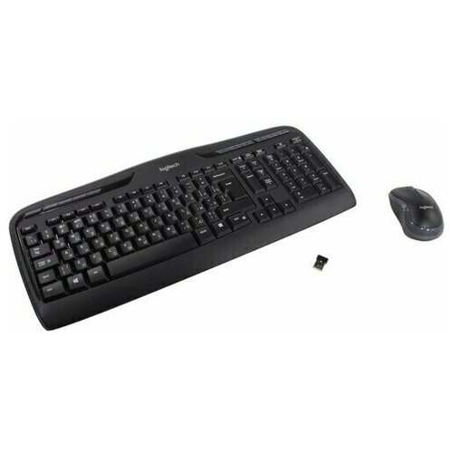 Logitech Клавиатура + мышь MK330 USB Wireless Desktop