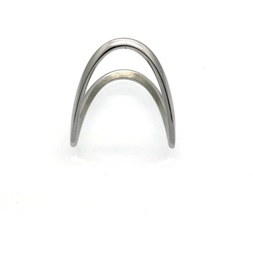 Кольцо наборное, размер 18, серебряный