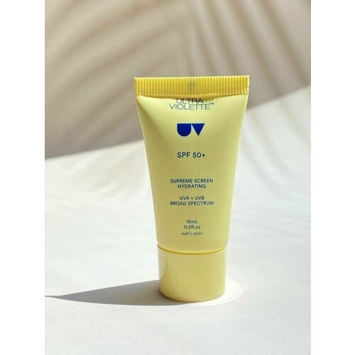 Ultra Violette Travel size Солнцезащитный крем праймер Supreme Screen SPF50+ (15 мл)