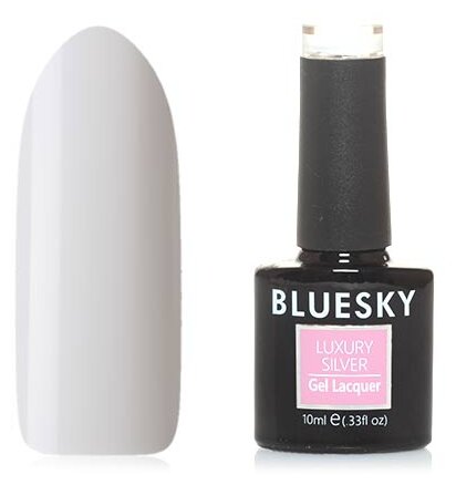 Bluesky, Гель-лак Luxury Silver №001