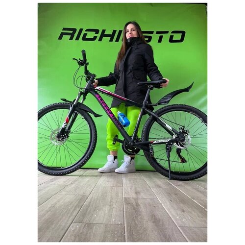 фото Велосипед алюминиевый 27 размер колес подростковый/взрослый/женский/мужской richiesto