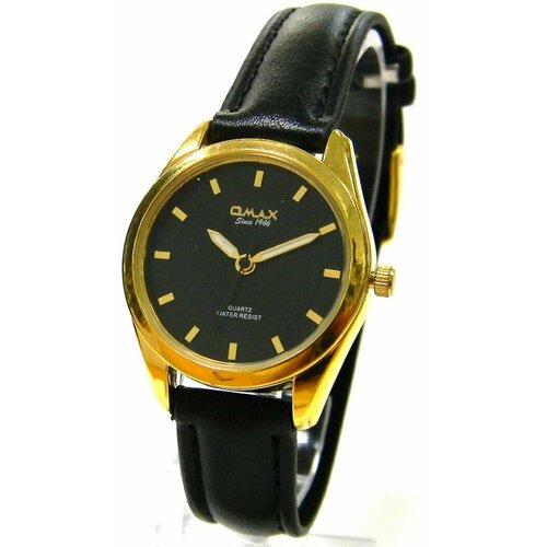 фото Наручные часы omax, черный, золотой