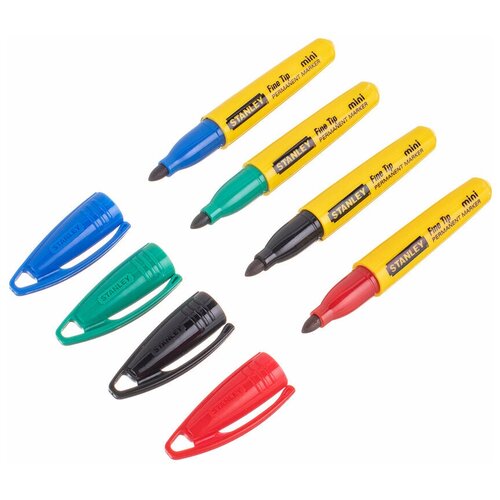 Набор маркеров Stanley mini цветные (4 шт) 2-47-329