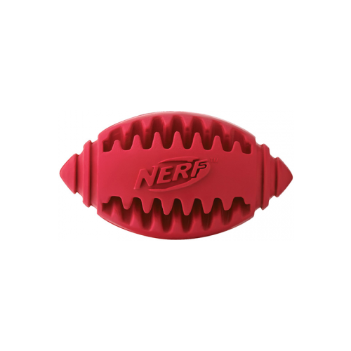 фото Игрушка для собак nerf. рифленый мяч для регби (12,5 см), шт