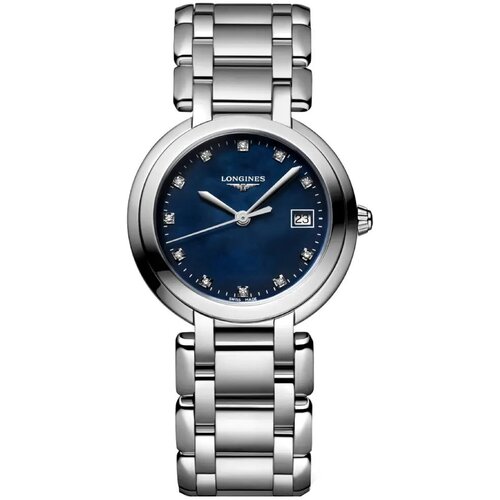 фото Наручные часы longines наручные часы longines l8.112.4.98.6, синий, серебряный