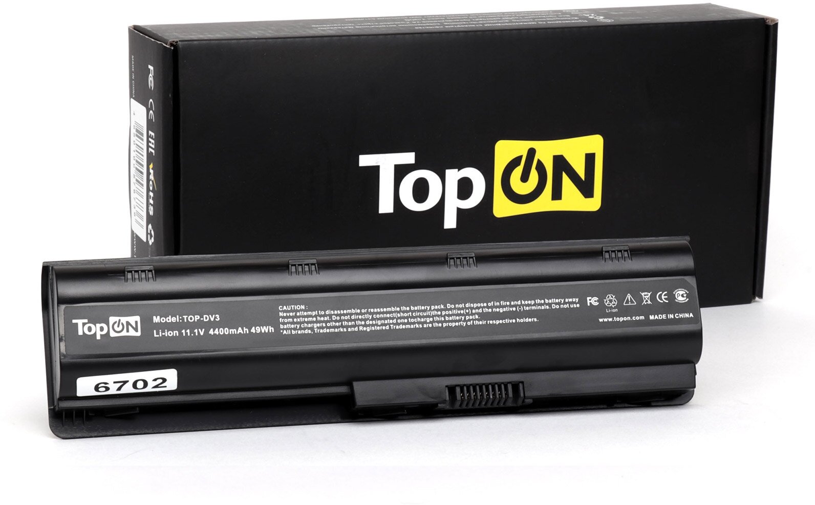 Аккумулятор для ноутбука HP MU06 11.1V 4400mAh — фото 1