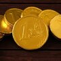 Молочный шоколад фигурный "Банкноты и золотые монеты ", 100 г