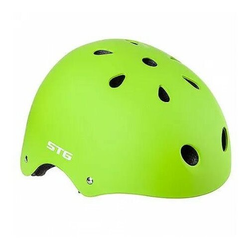 фото Шлем с фиксированной застежкой mtv12 салатовый stg