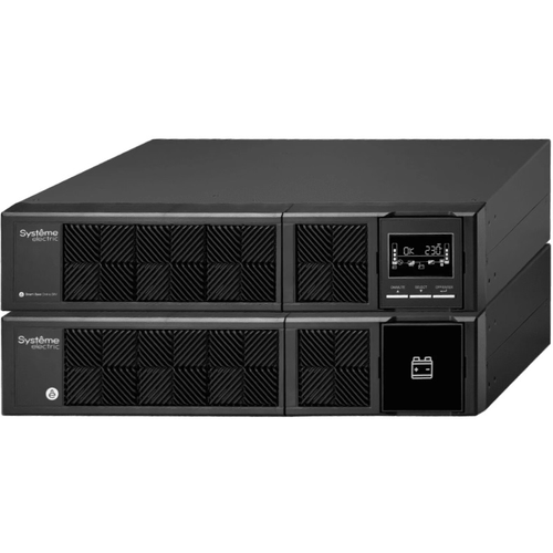 Systeme Electric Smart-Save Online SRV, 2000VA/1800W, On-Line, Extended-run, Rack/Tower 4U(2U PM + 2U Battery), LCD, Out: 6xC13, SNMP Intelligent Slot