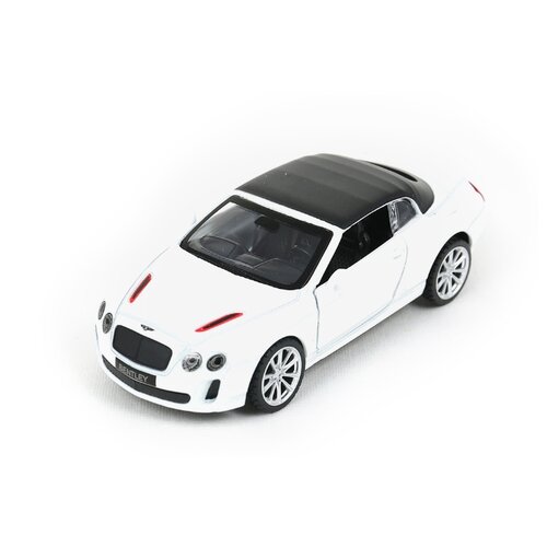 Машинка IDEAL Bentley Continental Supersports Convertible ISR (масштаб 1:43), белый