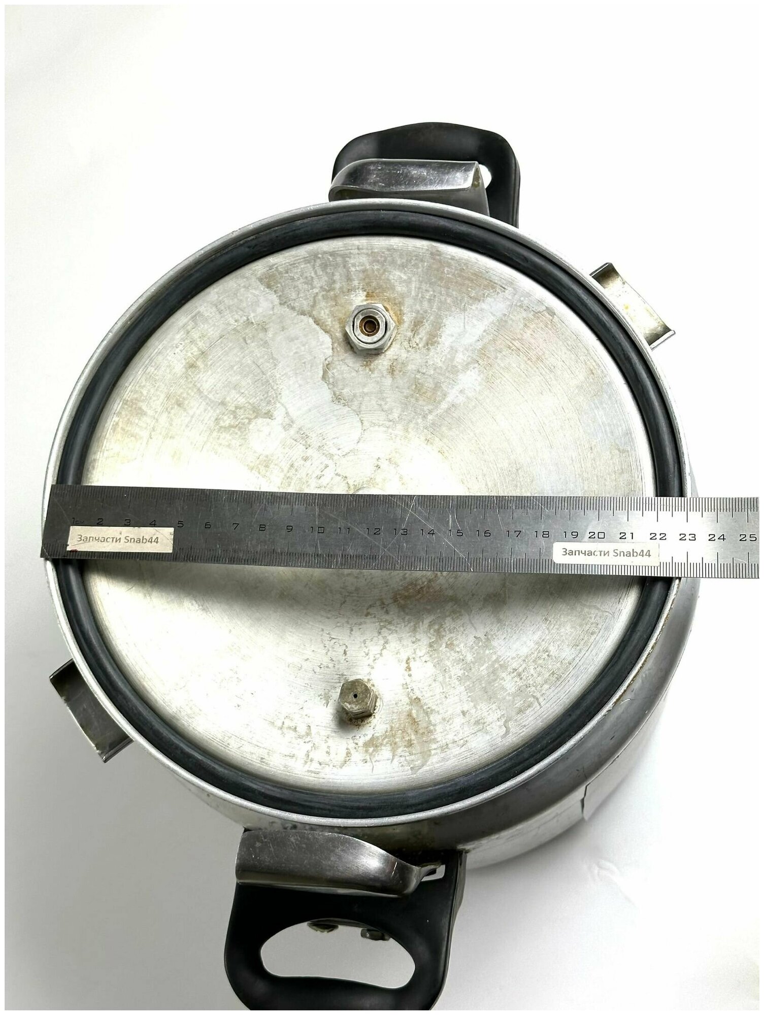 Кольцо уплотнительное для старой советской скороварки Минутка. Резинка на круглую крышку кастрюли алюминиевой времен ссср на 4,5 и 6 литров с клапаном - фотография № 9