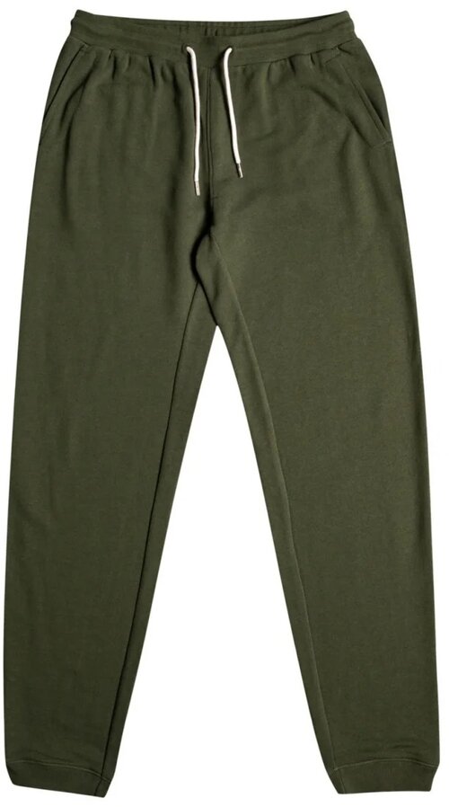 брюки Quiksilver, карманы, размер XL, зеленый