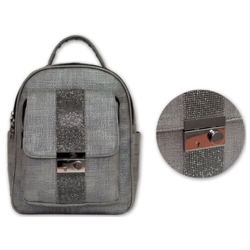 фото Рюкзак, графитовый, 35x26x12 см феникс+