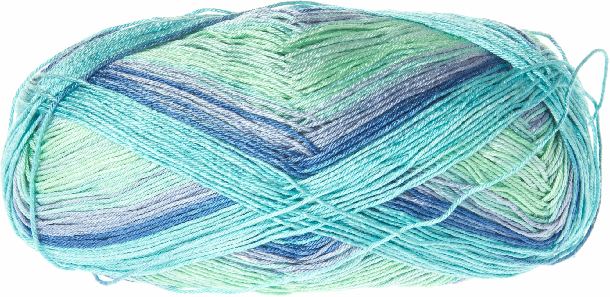 Пряжа Alize Diva Batik морская волна-сине-зеленая (1767), 100%микрофибра, 350м, 100г, 1шт