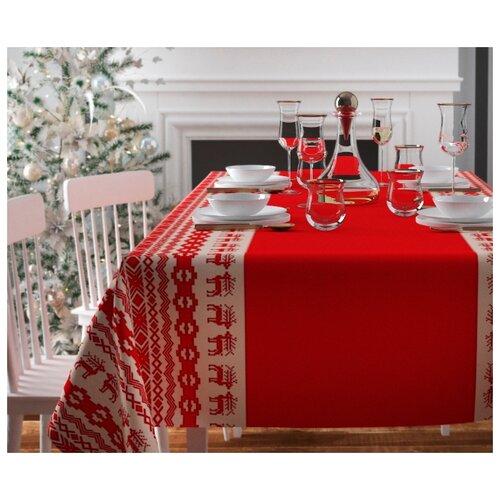 фото Скатерть alena (120х145 см) сирень