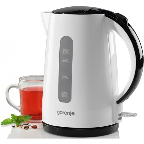 Чайник электрический Gorenje K17PLBW 2200 Вт белый 17 л металлпластик 322600₽