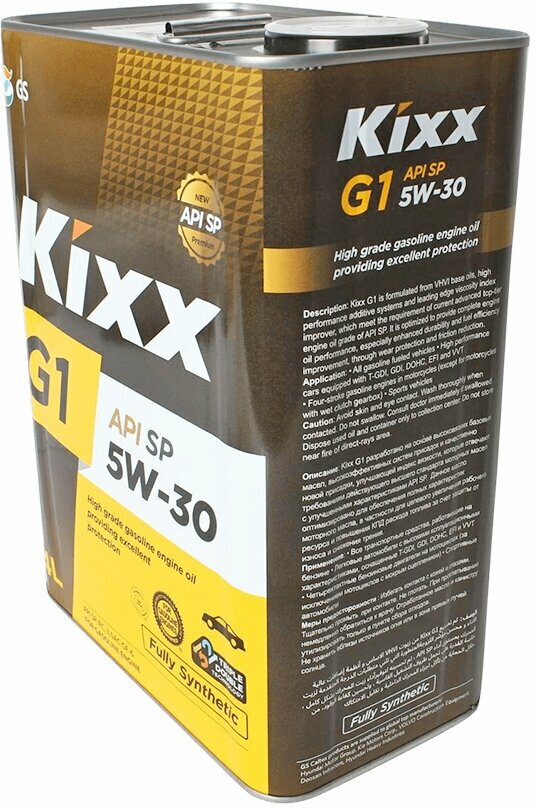 Моторное масло KIXX G1 5W-30 4л. синтетическое [l531044te1] - фото №7