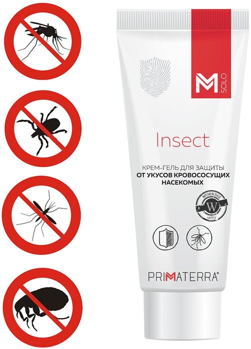 Средство ( крем-гель ) M SOLO INSECT для защиты от укусов кровососущих насекомых , 100 мл