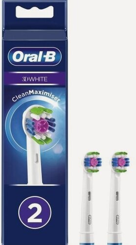 Изображение товара Насадка для электрической зубной щетки Oral-b EB18рRB 3DWhite CleanMaximiser, 2 шт