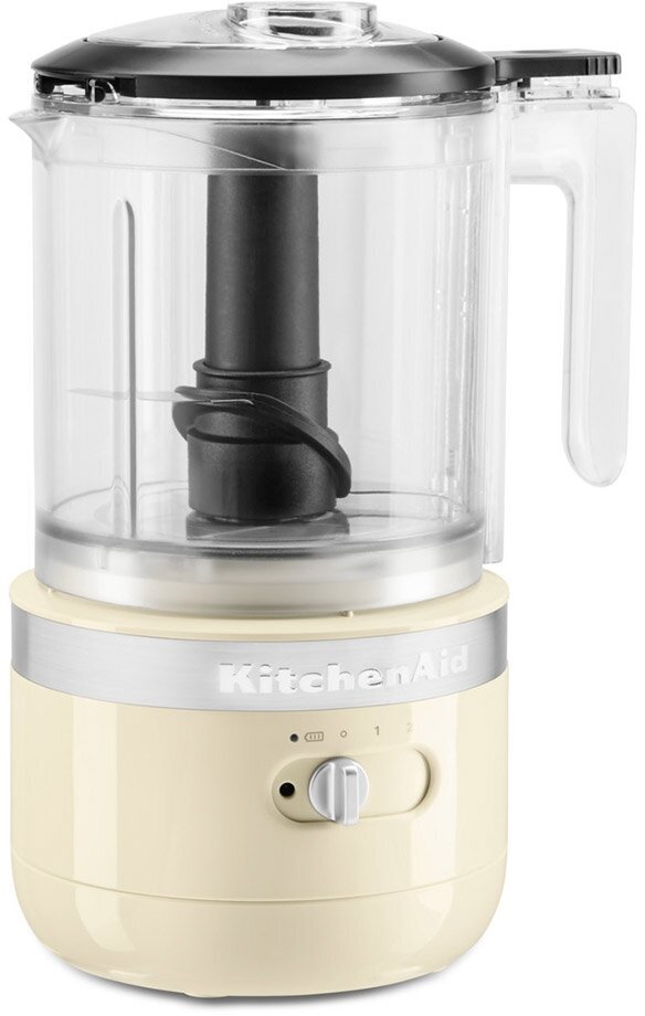 Мини-комбайн кухонный беспроводной KitchenAid 5KFCB519EAC 1,18 л. Кремовый