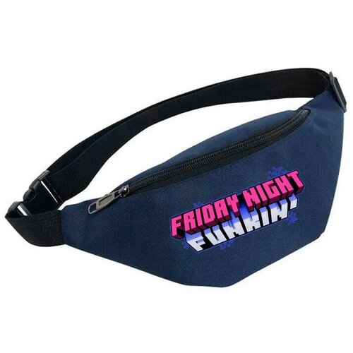 фото Сумка поясная noname, синий