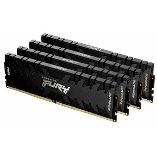 Оперативная память Kingston Fury Renegade DDR4 3600 МГц 4x8 ГБ (KF436C16RBK4/32)