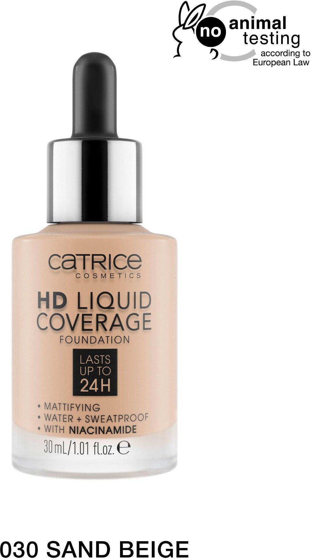   CATRICE HD Liquid Coverage Foundation 030 