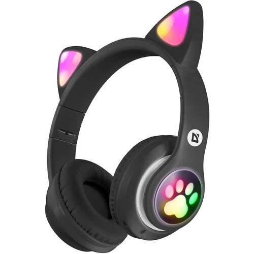 Наушники DEFENDER B585 с ушками чёрный 205800₽