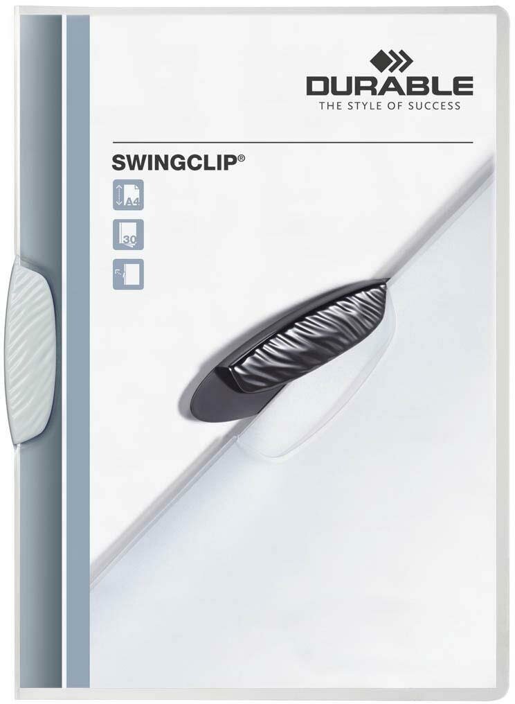 Папка с клипом DURABLE Swingclip 2260-02 (на 30 листов)