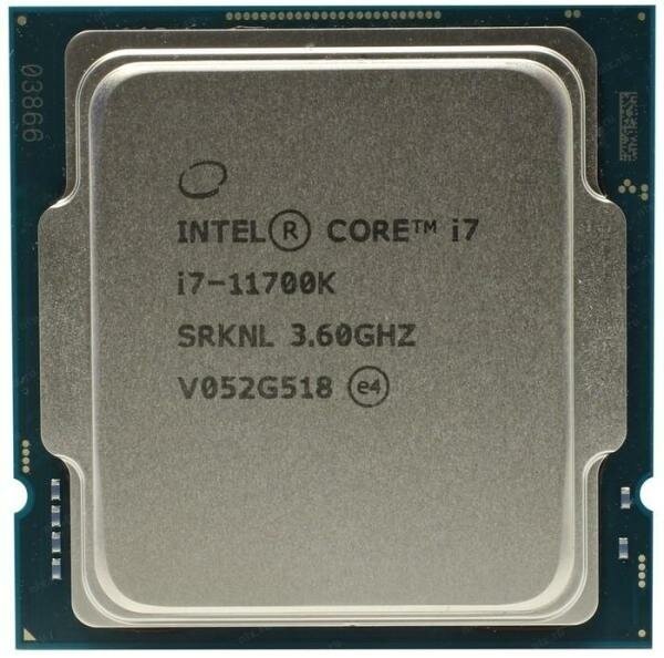 Процессор Intel Core i7 11700K 3600 Мгц Intel LGA 1200 OEM