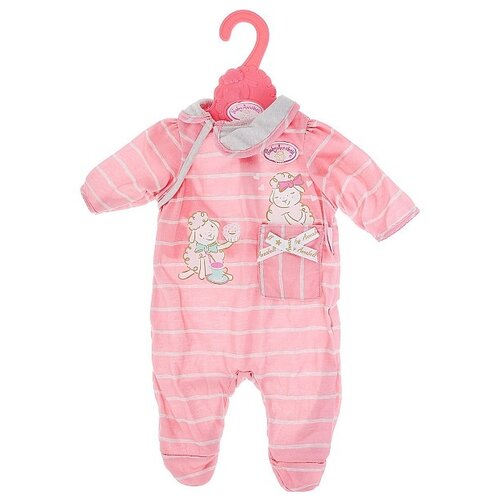 Zapf Creation Комбинезон для куклы Baby Annabell 700846 розовый