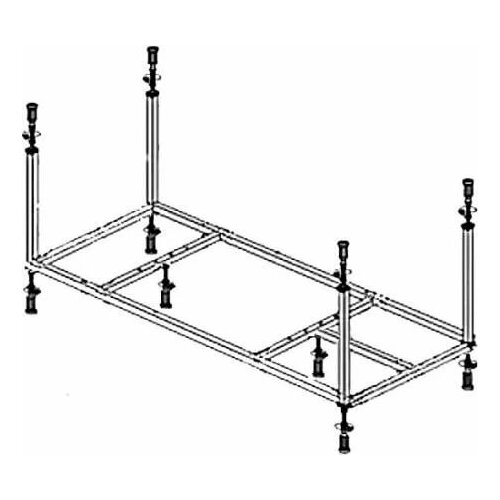 Металлический каркас для ванны Cezares METAURO METAURO-Central-MF