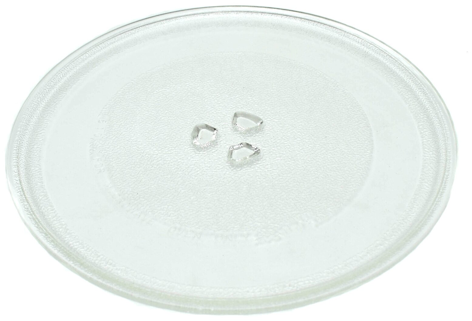 Тарелка для СВЧ микроволновой печи Daewoo с креплением под коуплер, диаметр 255мм, KOR-610 S - фотография № 2