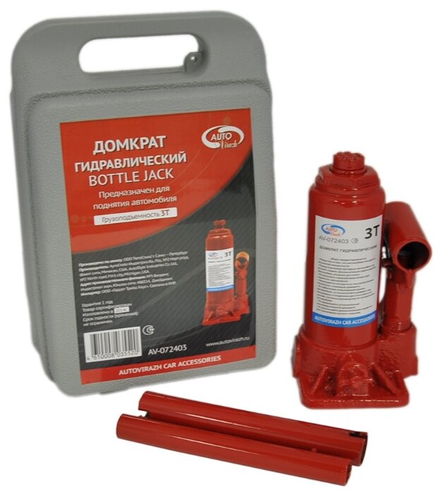 Накладка на бутылочный домкрат