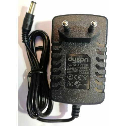 Зарядное устройство 26.1V для Dyson V6, V7, V8, Dc58, Dc59, Dc61, Dc62, Sv03, Sv04, Sv05, Sv06 / Серый адаптер зарядного устройства alx для dyson v8 v7 v6 dc58 dc59 dc61 dc62 dc74