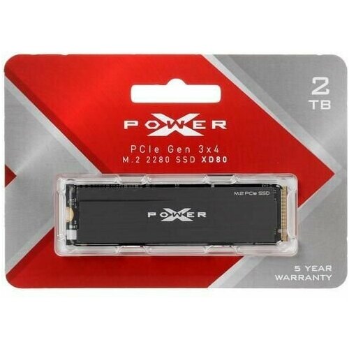 2000 ГБ SSD M2 накопитель Silicon_Power XD80 SP002TBP34XD8005 1633500₽