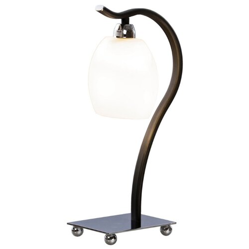 фото Настольная лампа velante 269-104-01, венге, e14